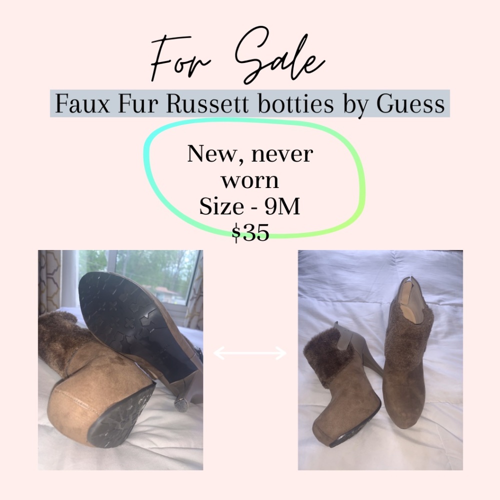 Russett Booties by Guess